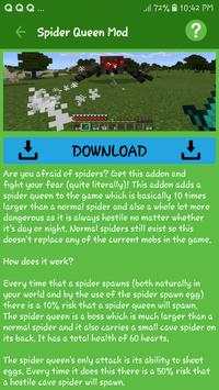 Spider Queen Mod for Minecraft Pocket Edition screenshot 3