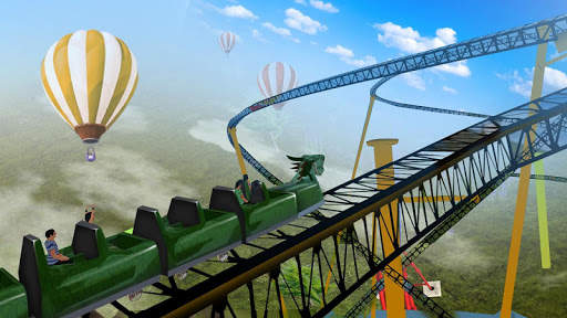 Roller Coaster Racing 3D 2 player screenshot 5