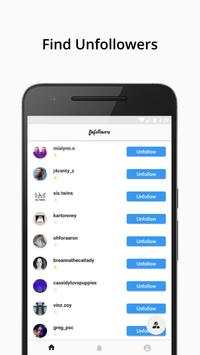 Unfollowers screenshot 1
