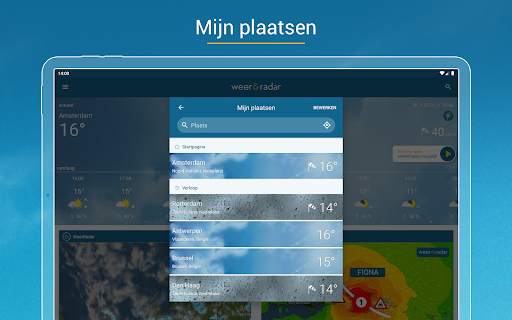 Weer & Radar - regenradar screenshot 19