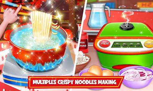 Crispy Noodles Maker Cooking Game : Chowmein Food screenshot 3