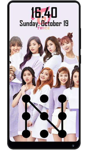 Twice Lock Screen - New 5 تصوير الشاشة