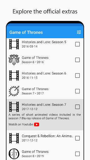 Episode Guide for Game of Thrones screenshot 2