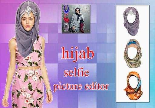 Hijab Selfie Picture Editor screenshot 2