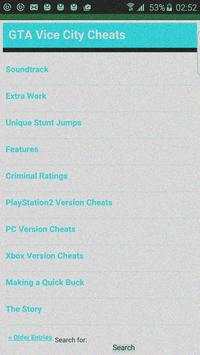 Guide For Gta Vice City screenshot 1