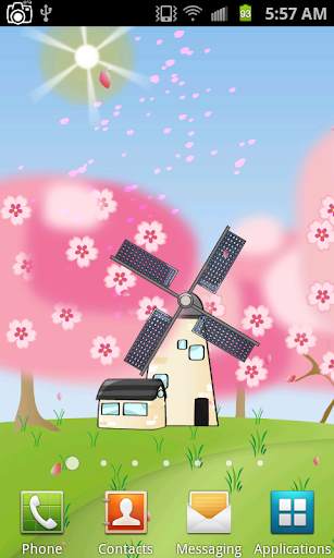 Sakura Love Live Wallpaper screenshot 5
