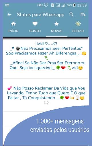 Frases e status para whatsapp screenshot 2