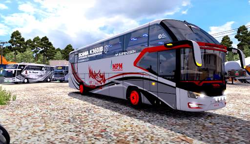 Bus Simulator : Indonesia Jetbus Livery screenshot 1