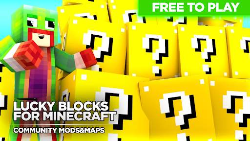Lucky Block mod for minecraft screenshot 3