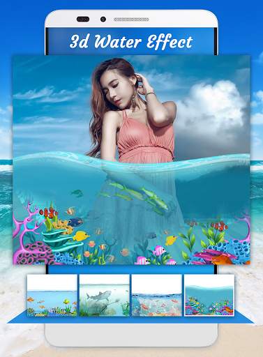 3D Water Effect Photo Maker : 3D Photo Editor 1 تصوير الشاشة