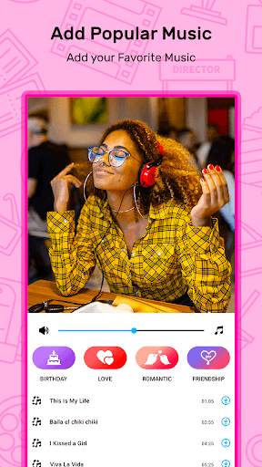 Photo video maker with music screenshot 3