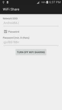 WiFi Share Mobile Data - Router screenshot 4