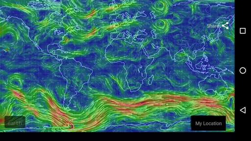 Wind Map Hurricane Tracker, 3D screenshot 13