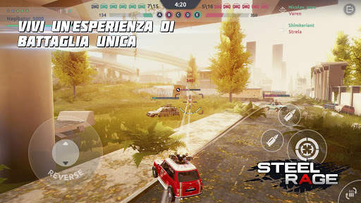 Steel Rage: Mech Cars PvP War screenshot 5