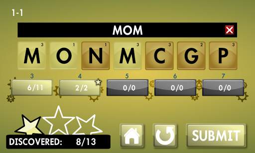 Word Grinder Lite screenshot 1