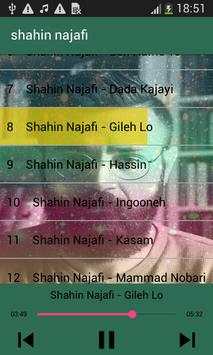شاهين نجفى بدون اينترنيت - Shahin Najafi Songs screenshot 8
