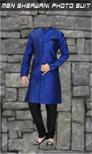Men Sherwani Photo Suit 2 تصوير الشاشة