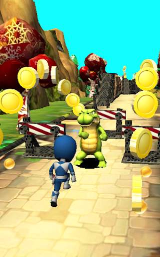 Subway Power Run Ninja Ranger Dash скриншот 2
