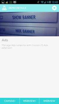 CocoonJS Launcher screenshot 3