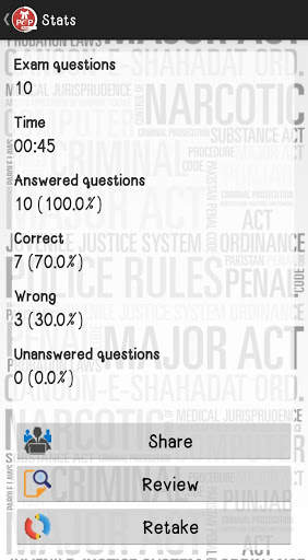 PEP-App Prosecutor Exam Preparation Application screenshot 4