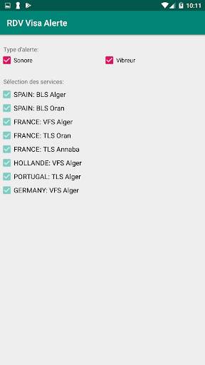 RDV Visa Alerte screenshot 2