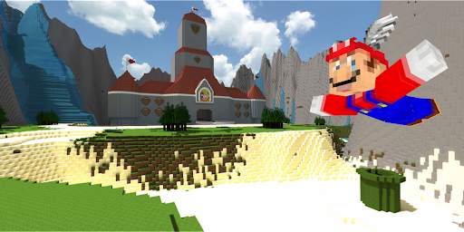 Super Mario 64 Mod Minecraft screenshot 2