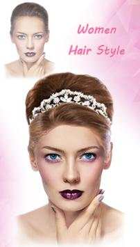 Hair Changer Woman - Change Hairstyle 2018 screenshot 5