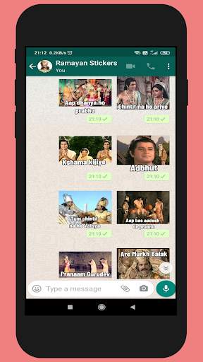Ramayan Stickers For Whatsapp screenshot 1