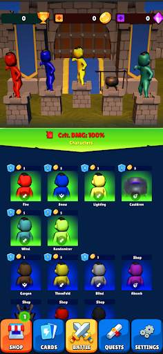 Stickman Defense : Random Tower Defense screenshot 5