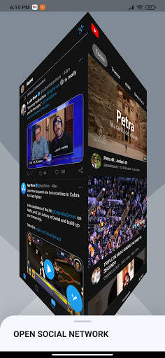 Social Networks 3D Media Cube screenshot 2