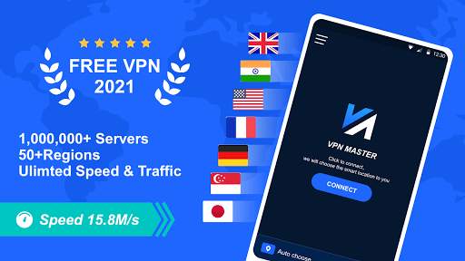 Free VPN Master - unblock fast free proxy VPN screenshot 1