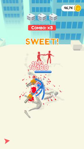 Jelly Fighter: Color candy & stickman games screenshot 4