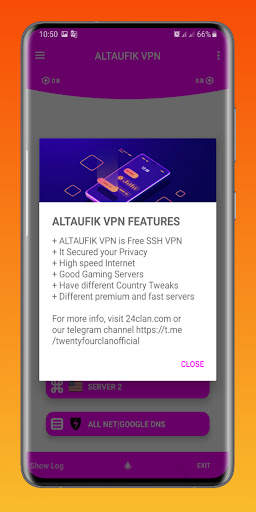 Altaufik VPN HTTP/SSH/ Tunnel screenshot 8