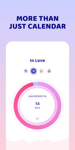 Love Calendar and Widget screenshot 1