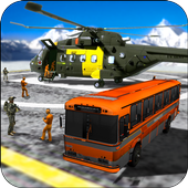 Helicopter Criminals Transporter Simulator icon