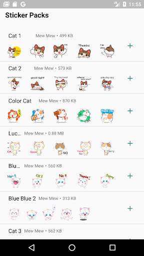 Cat Sticker screenshot 1