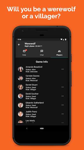 WolfChat - Play Werewolf Games And Chat Online screenshot 3