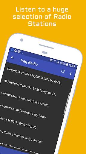 Iraq Radio Stations Music News screenshot 2