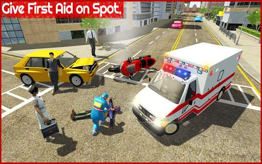 City Ambulance Rescue Duty Simulator screenshot 1