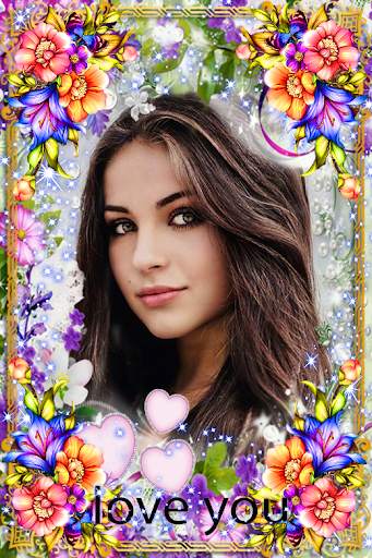 Lovely Flower Photo Frame screenshot 15