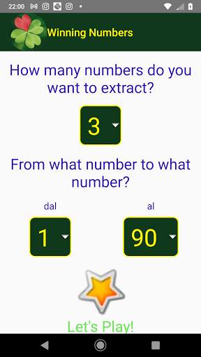 My Winning Numbers screenshot 1