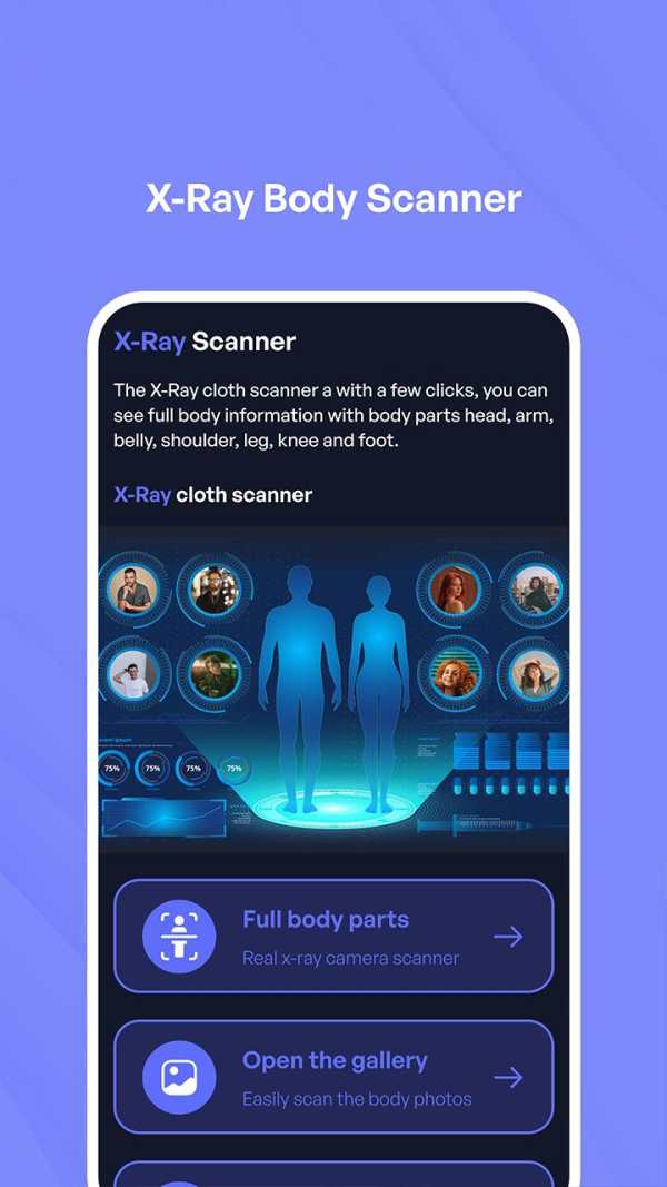 Camera Scanner -Body Simulator screenshot 8