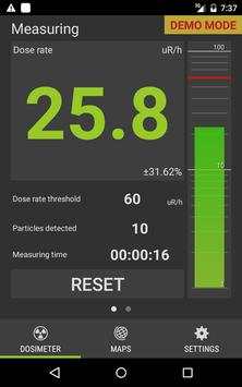 Radiation detector Atom Simple screenshot 5
