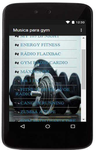 Music for gym screenshot 4