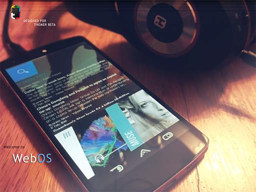 WebOS screenshot 1