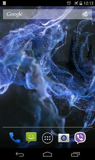 Colorful particles Video LWP screenshot 4