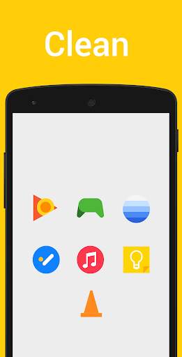 Minimal Geometric - Icon Pack 3 تصوير الشاشة