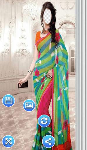 Saree Dress Photo Frames screenshot 3