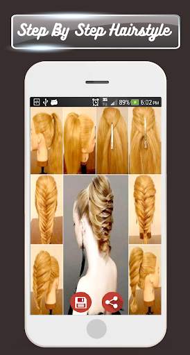 Cute Girls Hairstyle Steps DIY Home Craft Tutorial screenshot 4