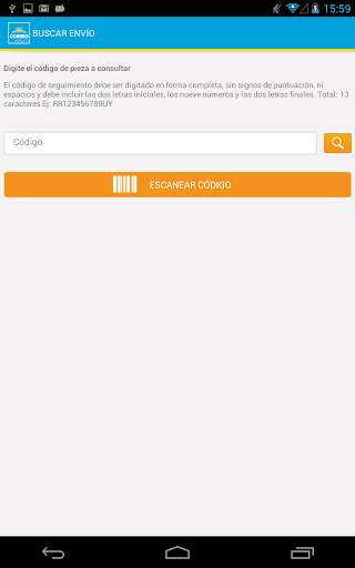 Correo Uruguayo 9 تصوير الشاشة
